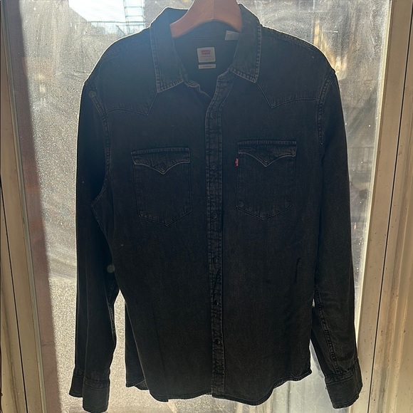 Levi's Other - Levi's Black Denim Shirt